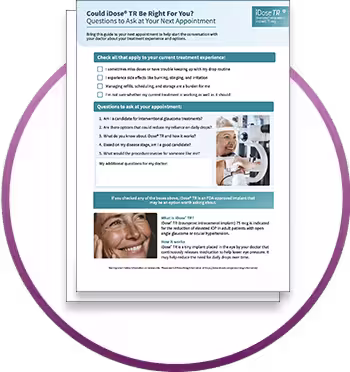 Front cover image of the iDose TR Discussion Guide